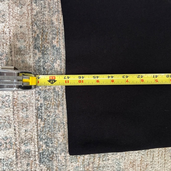 J.Crew NWT Sleeveless sweater-dress in stretch viscose blend black XXS - Picture 9 of 11